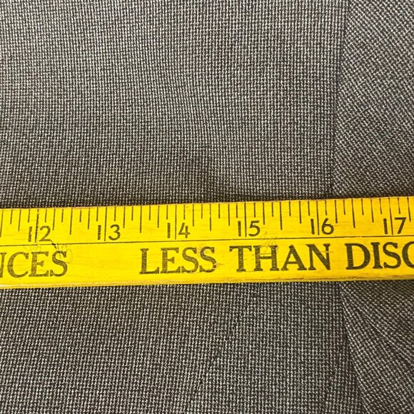 Ann Taylor Women 14 Blazer Brown  2-Button Tailored  Career Office Professional - Picture 8 of 11